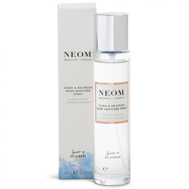 Neom Clean And De-Stress Hand Sanitiser Spray 30ml