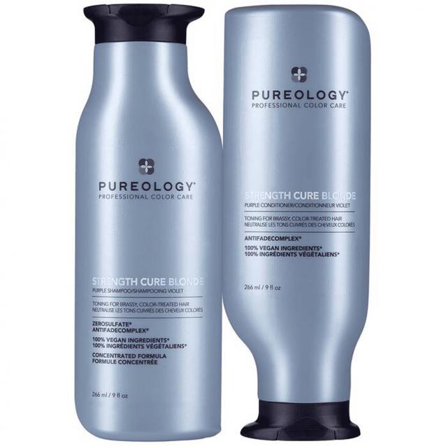 Pureology Strength Cure Blonde Shampoo And Conditioner Duo 2 x 266ml