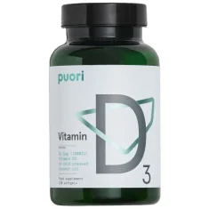 Puori D3 Vitamin D 2500 IU 120 Soft Gel Capsules Puori D3 Vitamin D 2500 IU 120 Soft Gel Capsules