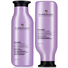 Pureology Hydrate Shampoo And Conditioner Duo 2 x 266ml Pureology Hydrate Shampoo And Conditioner Duo 2 x 266ml