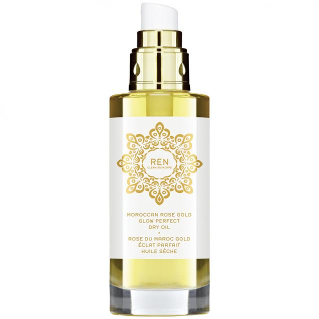 Ren Moroccan Rose Gold Glow Perfect Dry Oil 100ml
