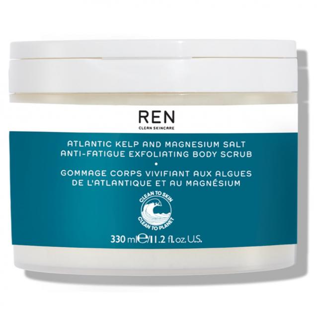 Ren Atlantic Kelp And Magnesium Salt Anti Fatigue Exfoliating Body Scrub 330ml