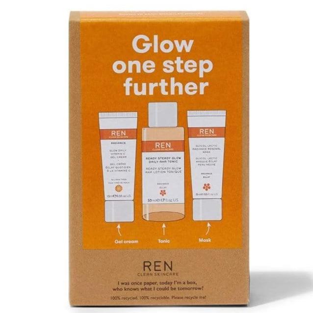 Ren Radiance Glow One Step Further Kit Ren Radiance Glow One Step Further Kit