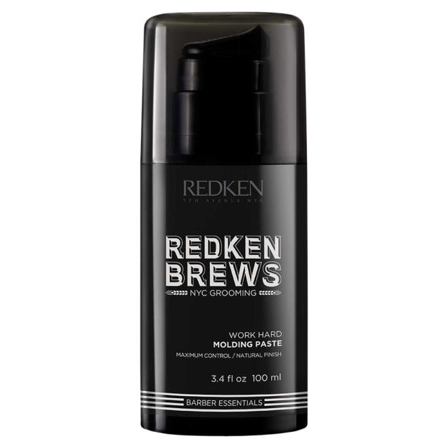 Redken Brews Men's Work Hard Molding Paste 100ml Redken Brews Men's Work Hard Molding Paste 100ml