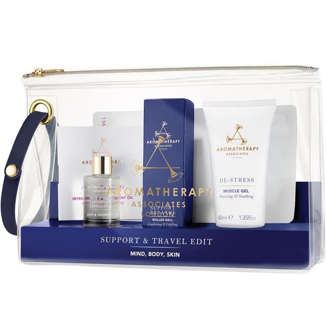 Aromatherapy Associates Support And Travel Edit Gift Set