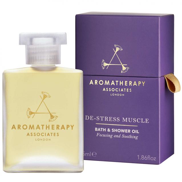 Aromatherapy Associates De Stress Muscle Bath And Shower Oil 55ml