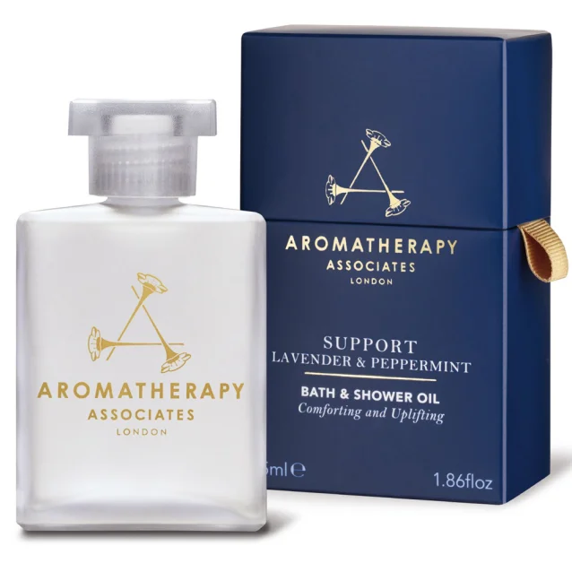 Aromatherapy Associates Support Lavender Peppermint Bath Shower Oil 55ml Aromatherapy Associates Support Lavender Peppermint Bath Shower Oil 55ml