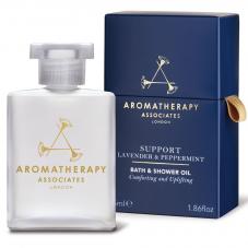 Aromatherapy Associates Support Lavender Peppermint Bath Shower Oil 55ml