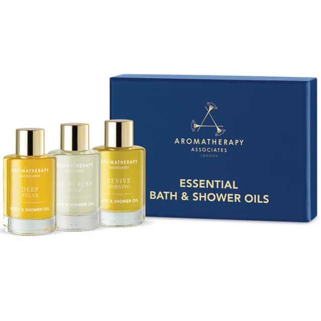Aromatherapy Associates Essential Bath And Shower Oils Collection 3 x 9ml Aromatherapy Associates Essential Bath And Shower Oils Collection 3 x 9ml