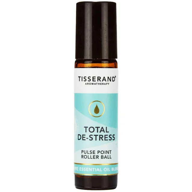 Tisserand Total De Stress Pulse Point Roller Ball 10ml Tisserand Total De Stress Pulse Point Roller Ball 10ml