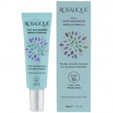 Rosalique 3 In 1 Anti Redness Miracle Formula SPF50 30ml