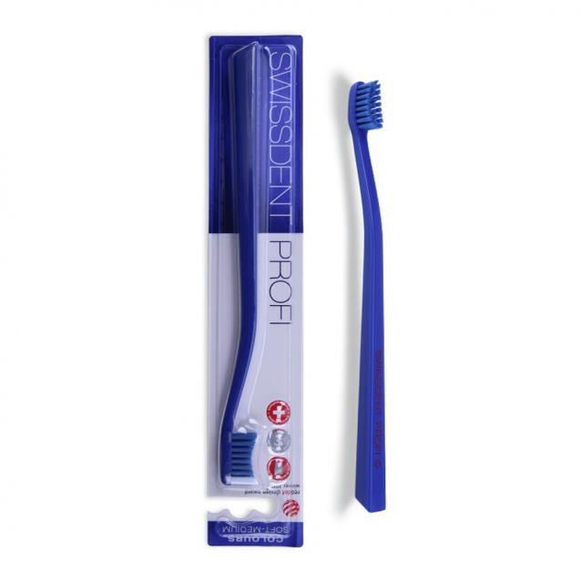 Swissdent Profi Colours Toothbrush Blue