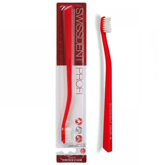 Swissdent Profi Whitening Toothbrush Red Swissdent Profi Whitening Toothbrush Red