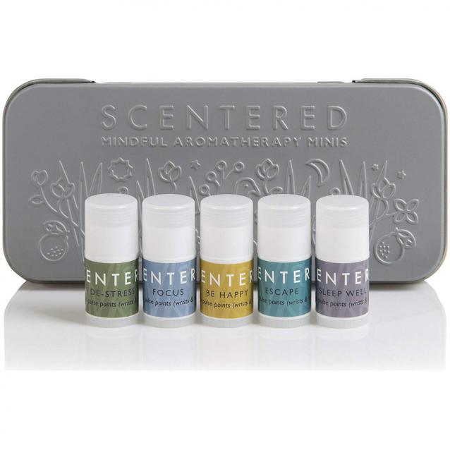 Scentered Mindful Aromatherapy Mini Balms Collection
