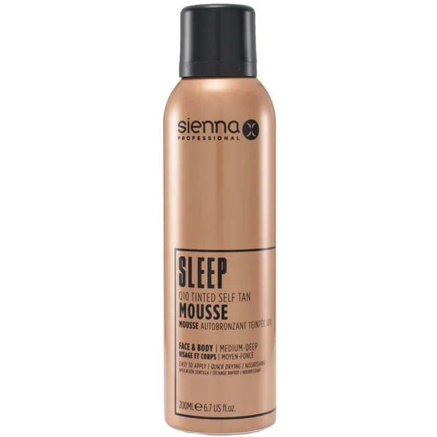 Sienna X Self Tan Q10 Tinted Mousse 200ml Sienna X Self Tan Q10 Tinted Mousse 200ml