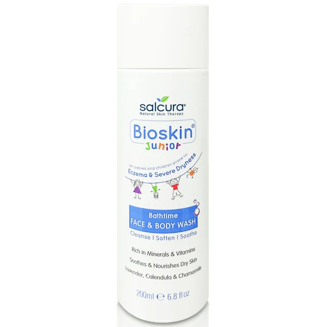 Salcura Bioskin Junior Face And Body Wash 200ml Salcura Bioskin Junior Face And Body Wash 200ml