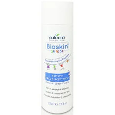 Salcura Bioskin Junior Face And Body Wash 200ml Salcura Bioskin Junior Face And Body Wash 200ml