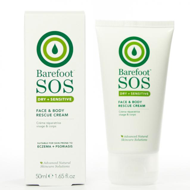 Barefoot SOS Dry And Sensitive Face And Body Rescue Cream 50ml