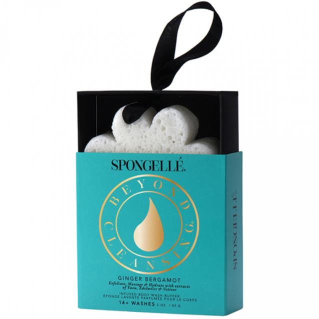 Spongelle Boxed Flower Body Wash Infused Buffer Ginger Bergamot Spongelle Boxed Flower Body Wash Infused Buffer Ginger Bergamot