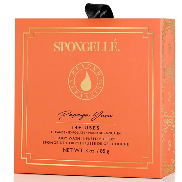 Spongelle Boxed Flower Body Wash Infused Buffer Papaya Yuzu Spongelle Boxed Flower Body Wash Infused Buffer Papaya Yuzu