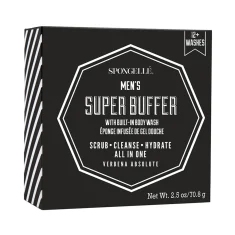 Spongelle Men's Super Buffer Mini Verbena Absolute 70g Spongelle Men's Super Buffer Mini Verbena Absolute 70g