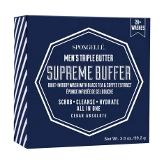 Spongelle Men's Supreme Buffer Cedar Absolute 99g Spongelle Men's Supreme Buffer Cedar Absolute 99g