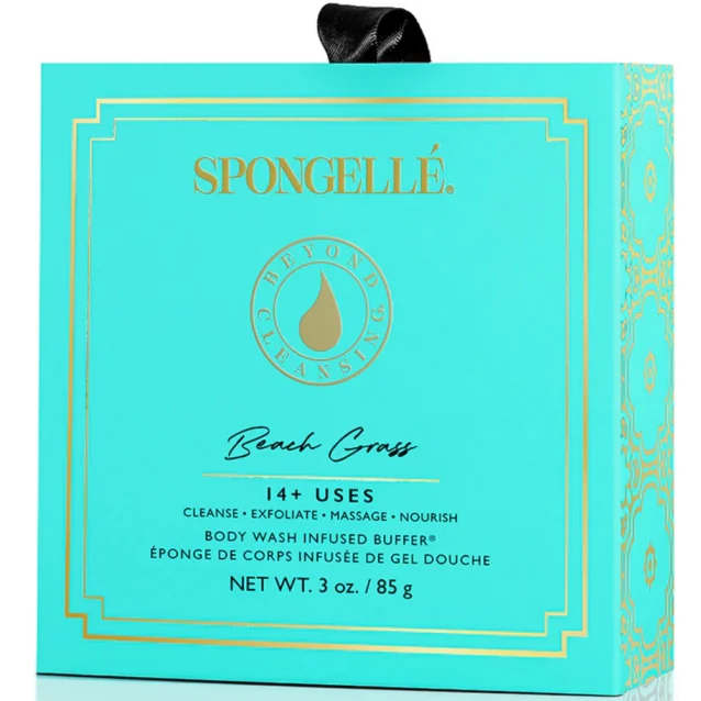 Spongelle Boxed Flower Body Wash Infused Buffer Beach Grass Spongelle Boxed Flower Body Wash Infused Buffer Beach Grass