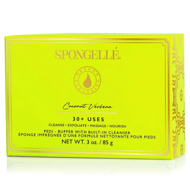 Spongelle Body Wash Infused Pedi Buffer Coconut Verbena Spongelle Body Wash Infused Pedi Buffer Coconut Verbena
