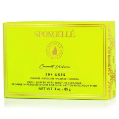 Spongelle Body Wash Infused Pedi Buffer Coconut Verbena Spongelle Body Wash Infused Pedi Buffer Coconut Verbena