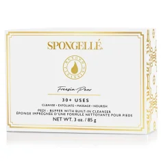 Spongelle Body Wash Infused Pedi Buffer Freesia Pear Spongelle Body Wash Infused Pedi Buffer Freesia Pear