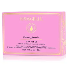 Spongelle Body Wash Infused Pedi Buffer French Lavender Spongelle Body Wash Infused Pedi Buffer French Lavender