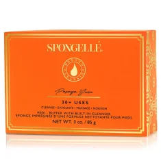 Spongelle Body Wash Infused Pedi Buffer Papaya Yuzu Spongelle Body Wash Infused Pedi Buffer Papaya Yuzu