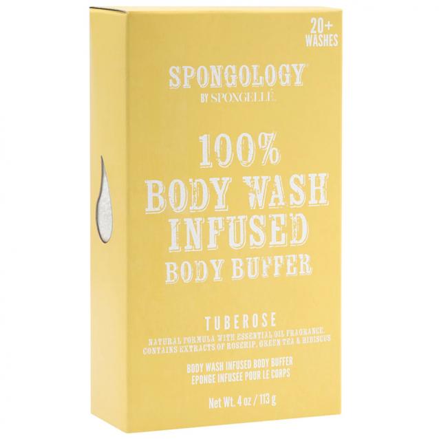 Spongelle Spongology Body Wash Infused Body Buffer Tuberose