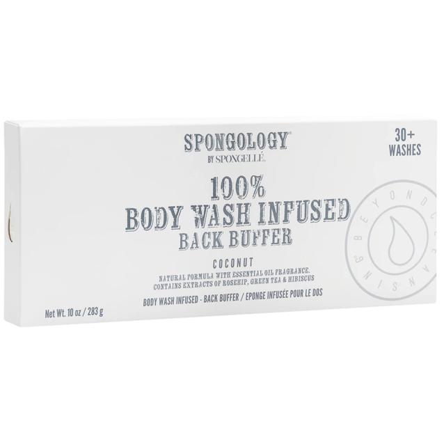 Spongelle Spongology Body Wash Infused Back Buffer Coconut