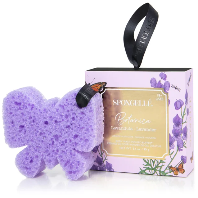 Spongelle Botanica Collection Body Wash Infused Body Buffer Lavender Spongelle Botanica Collection Body Wash Infused Body Buffer Lavender