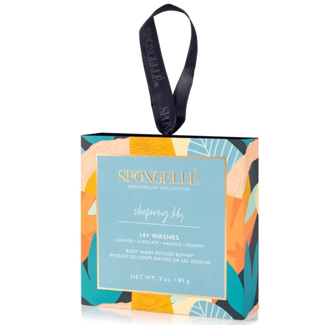 Spongelle Boxed Flower Body Wash Infused Buffer Sleeping Lily Spongelle Boxed Flower Body Wash Infused Buffer Sleeping Lily