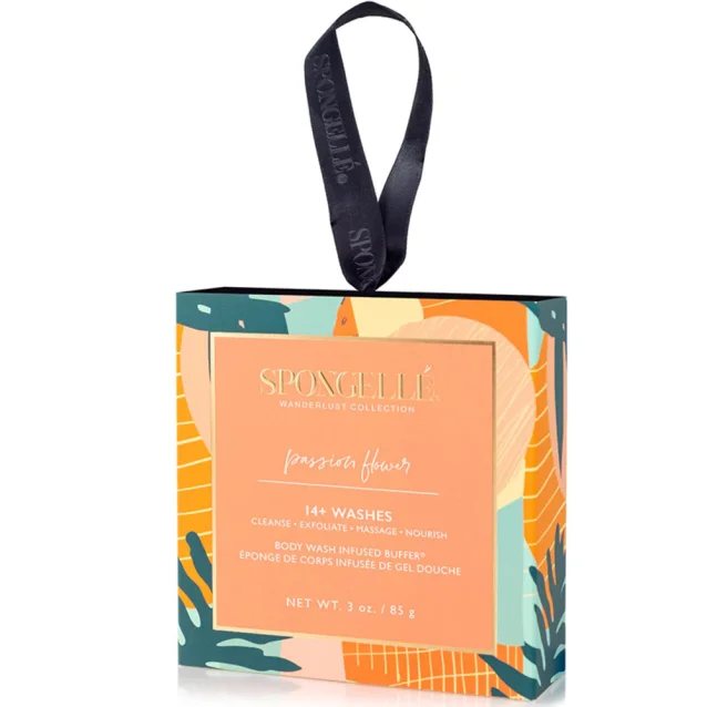 Spongelle Boxed Flower Body Wash Infused Buffer Passion Flower Spongelle Boxed Flower Body Wash Infused Buffer Passion Flower