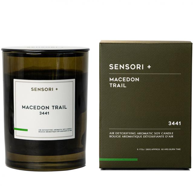 Sensori+ Air Detoxifying Soy Candle Macedon Trail 3441 260g