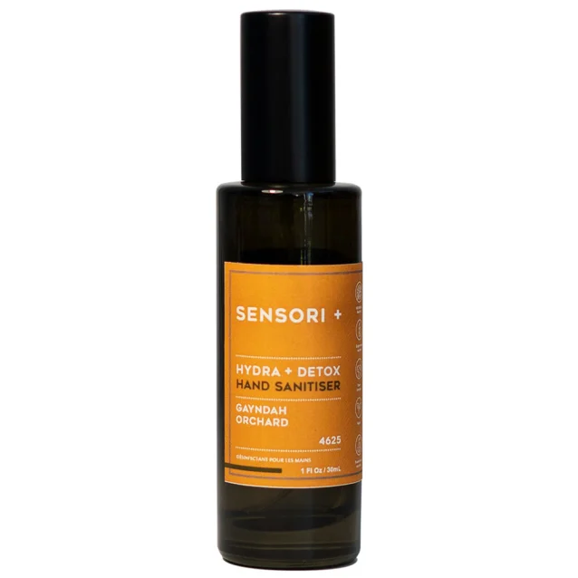 Sensori+ Hydra + Detox Hand Sanitiser Gayndah Orchard 4625 30ml Sensori+ Hydra + Detox Hand Sanitiser Gayndah Orchard 4625 30ml