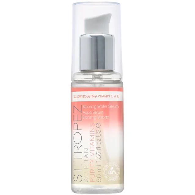 St Tropez Self Tan Purity Vitamins Bronzing Water Face Serum 50ml St Tropez Self Tan Purity Vitamins Bronzing Water Face Serum 50ml