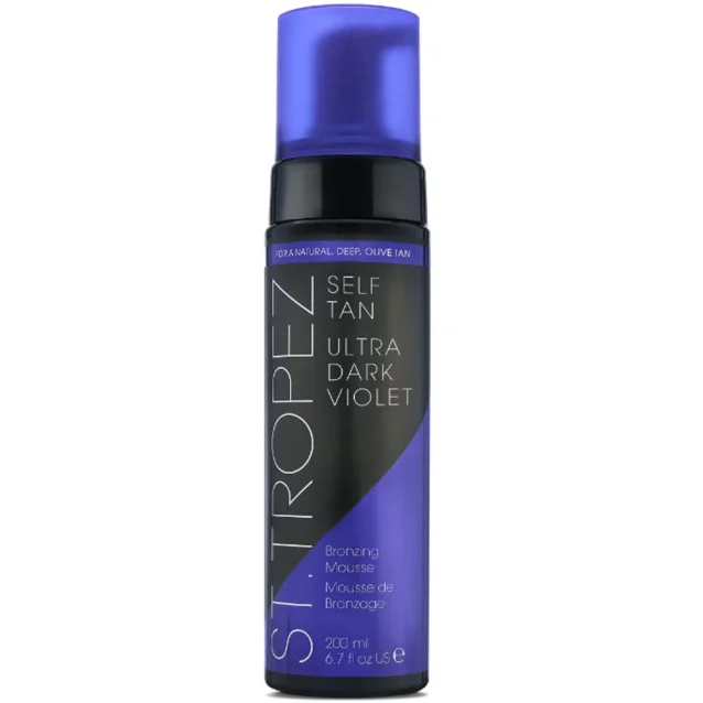 St Tropez Self Tan Ultra Dark Violet Mousse 200ml St Tropez Self Tan Ultra Dark Violet Mousse 200ml