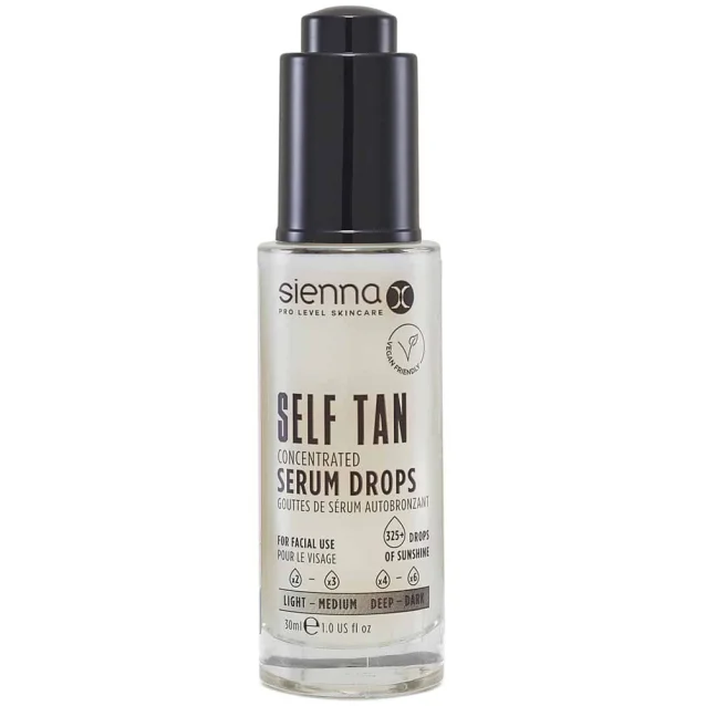 Sienna X Self Tan Concentrated Serum Drops 20ml Sienna X Self Tan Concentrated Serum Drops 20ml