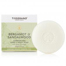 Tisserand Bergamot And Sandalwood Comforting Soap 100g