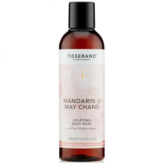 Tisserand Mandarin And May Chang Uplifting Bath Soak 200ml