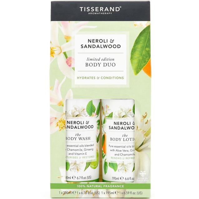Tisserand Neroli And Sandalwood Body Duo Tisserand Neroli And Sandalwood Body Duo