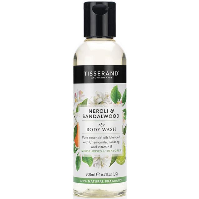 Tisserand Neroli And Sandalwood Body Wash 200ml Tisserand Neroli And Sandalwood Body Wash 200ml