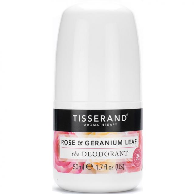 Tisserand Rose And Geranium Leaf Deodorant 50ml