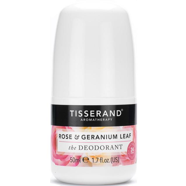 Tisserand Rose And Geranium Leaf Deodorant 50ml Tisserand Rose And Geranium Leaf Deodorant 50ml