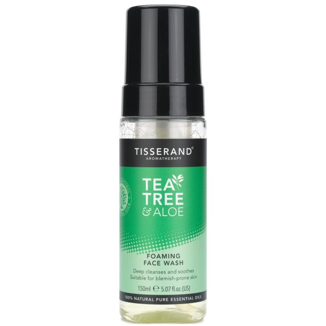 Tisserand Tea Tree And Aloe Foaming Face Wash 150ml Tisserand Tea Tree And Aloe Foaming Face Wash 150ml