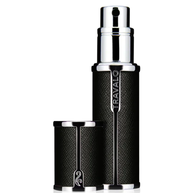 Travalo Milano HD Refillable Perfume Atomiser Spray Black 5ml Travalo Milano HD Refillable Perfume Atomiser Spray Black 5ml